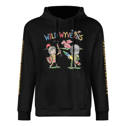 Wild Wyverns Cartoon Hoodie